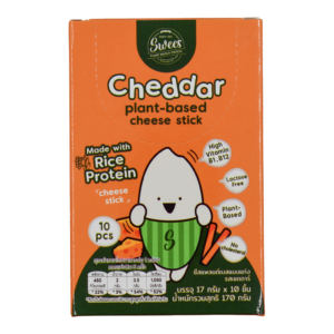 Vegan Cheese Stick - Cheddar Flavor, 170g, 10 sticks