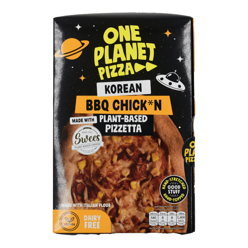 Dairy-free-vegan-one-planet-pizza-Korean-bbq-chicken-flavor