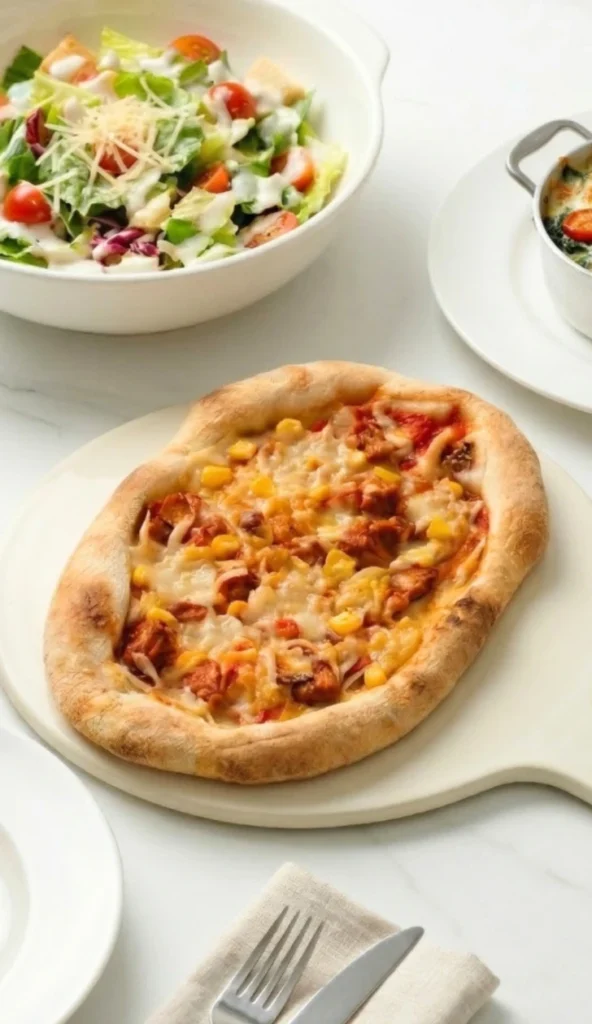 dairy free mozzarella pizza salad