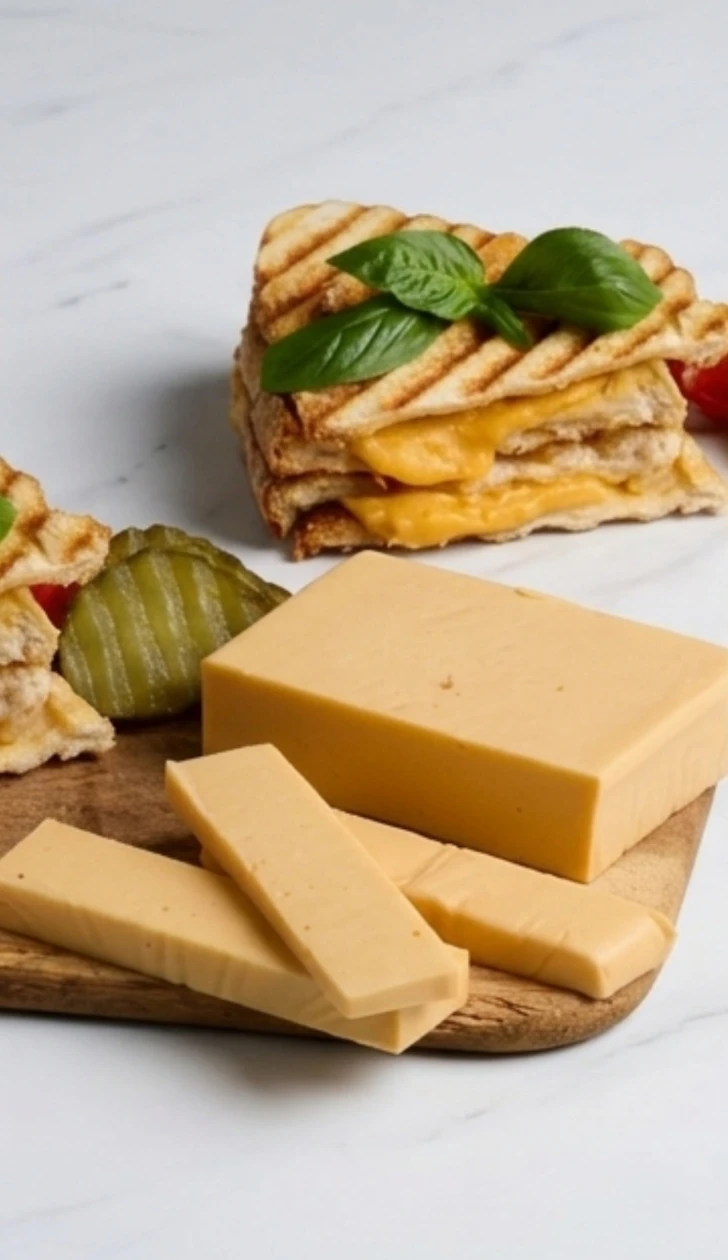 plant based grilled cheese sandwich